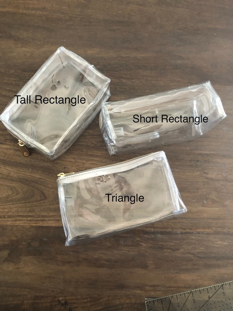Clear Travel Pouches for Essential Oils