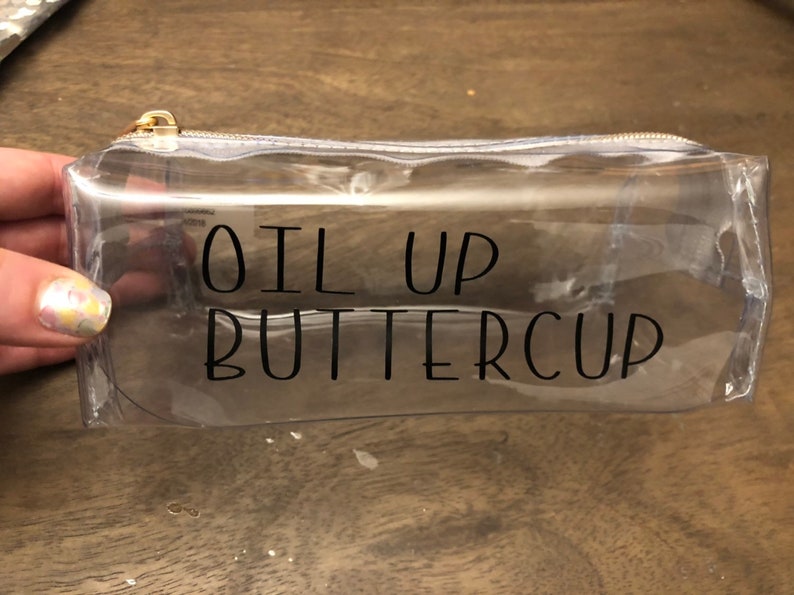 Clear Travel Pouches for Essential Oils