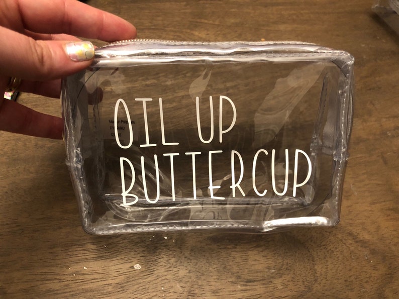 Clear Travel Pouches for Essential Oils