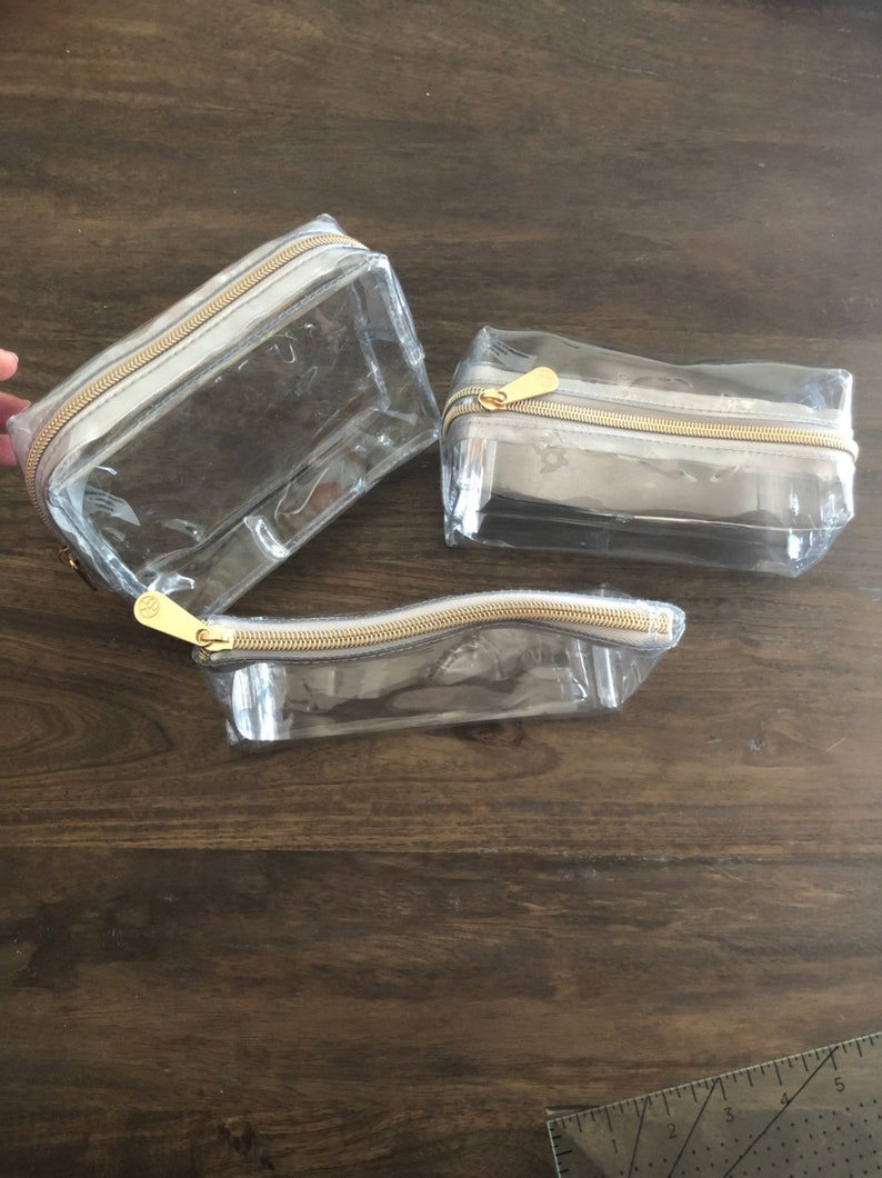 Clear Travel Pouches for Essential Oils