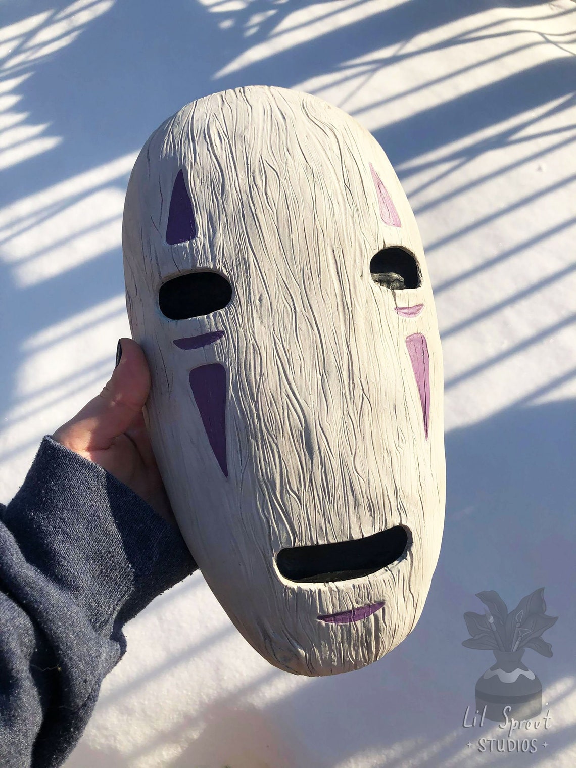 No Face Display Mask Spirited Away Inspired Prop | Etsy