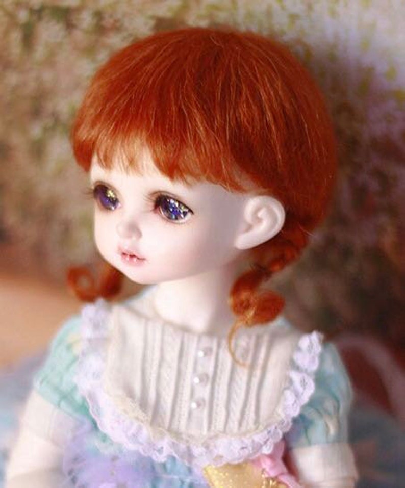 BJD doll SD doll Cute curly Hair Wig for 13 SD 14 msd 16 yosd doll wig