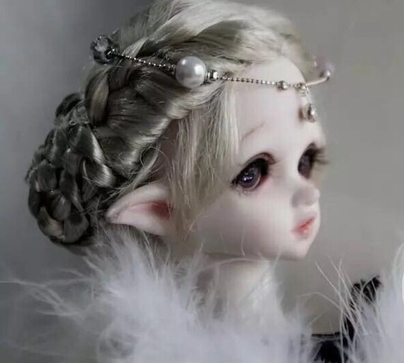 Bjd Doll Sd Doll Cute Curly Hair Wig For 1 3 Sd 1 4 Msd 1 6 Yosd Doll Wig