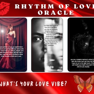 DEFINITIEF UITVERKOOP - Rhythm Of Love Orakelkaarten - Liefdeslezingen, goddelijk vrouwelijk, relaties, tweelingvlammen, zelfliefde