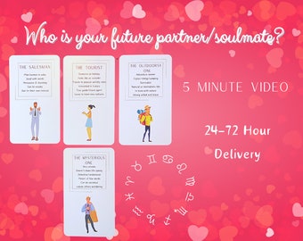 WHO Is Your Future PARTNER/Soulmate? 5 Minute VIDEO Reading - Clairvoyant, Empath, Psychic Medium