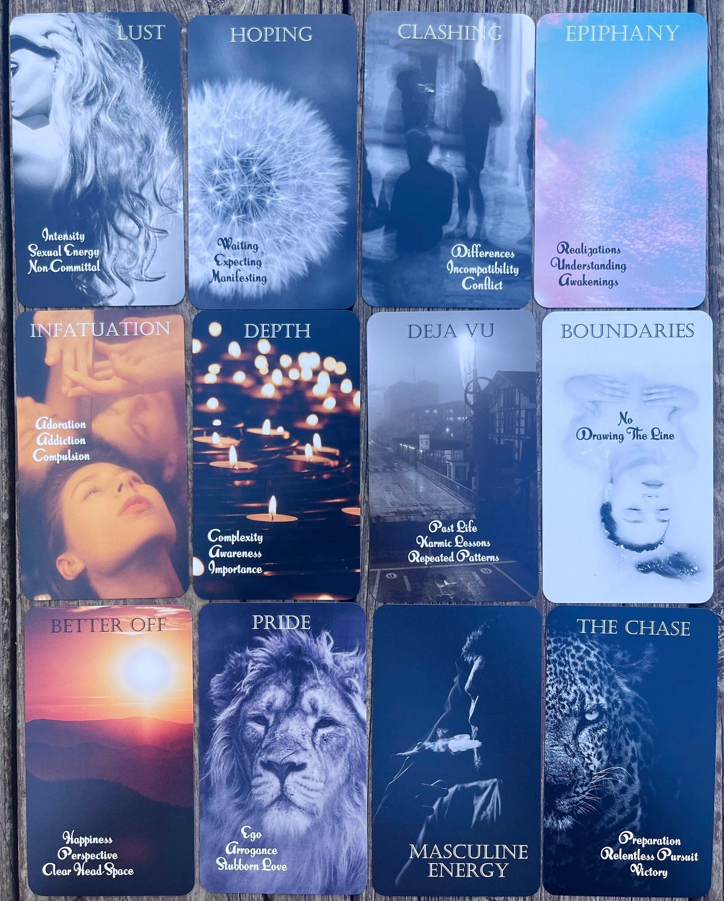 The Untold Truths of the Heart Oracle Deck 78 Cards - Etsy
