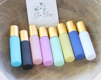 Matte Series Essential Oil Roller Bottles