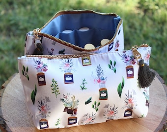 Essential Oil Bags- Essential Oil Roller Bottles Bag-Essential Oil Accessories- Essential Oil Carry Bag- Essential Oil Travel Bag