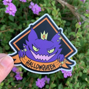 Hallowqueen Weatherproof Vinyl Sticker