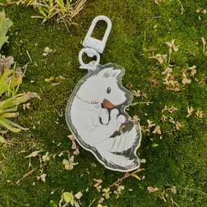 Baldur&#39;s Boys Scratch Double Sided Acrylic Keychain