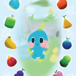 SA2 Chao Garden Fruits | 5x7 Print