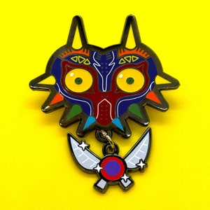 Terror of Termina | Majora&#39;s Mask inspired Dangle Hard enamel pin