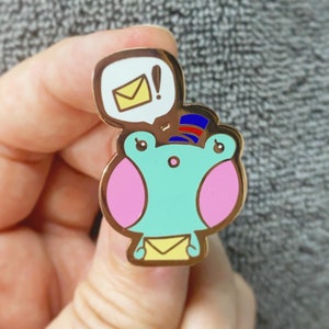Keromail! Peppymint Cute Frog Enamel Pin