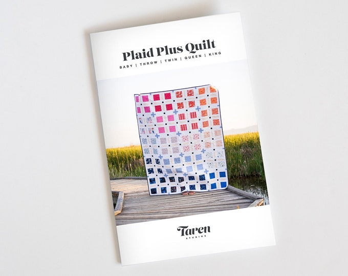 Plaid Plus Pattern - Paper pattern - by Taren Studios