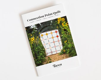 Connection Point Quilt Pattern - Paper Pattern - by Taren Studios