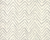 Bramble Cream Black Zig Zag by Gingiber for MODA