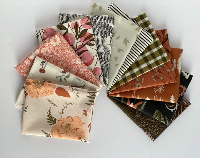 Roots of Nature - 12 piece Fat Quarter Bundle by Bonnie Christine by Art Gallery