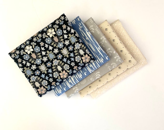 Hampstead Meadow - 5 piece Curated Fat Quarter Bundle