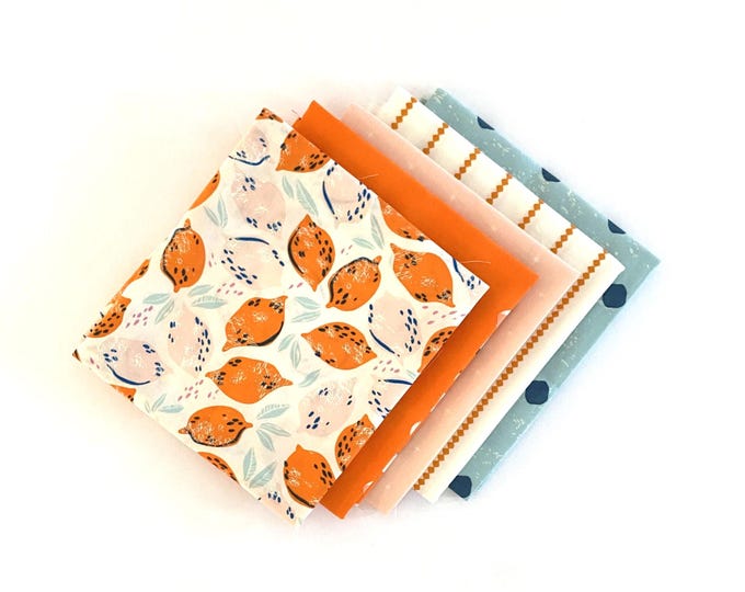 Pink Lemonade - 5 piece Curated Fat Quarter Bundle