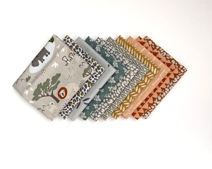 Savannah -10 piece Curated Fat Quarter Bundle