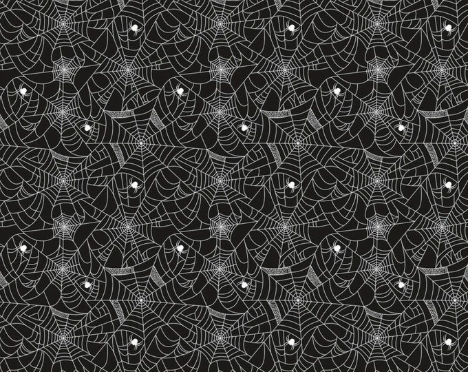 Spiderweb Black from Celebrate with Hershey  for Riley Blake Designs