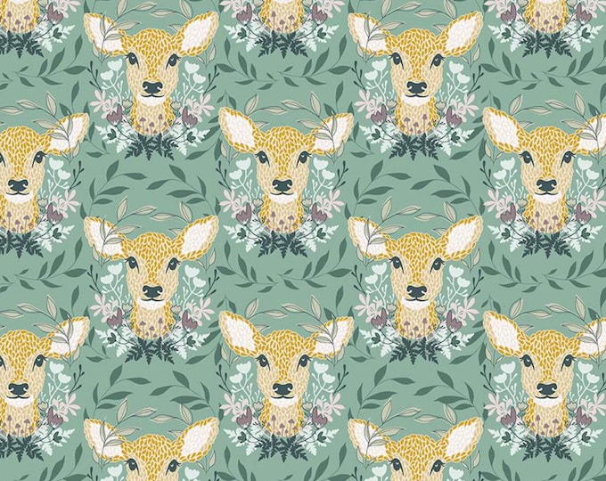 Oh Deer Seafoam from Harmony by Melissa Lee for Riley Blake Designs