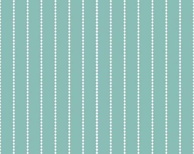 Poppy & Posey Stripes Sea Glass by Dodi Lee Poulsen for Riley Blake Designs