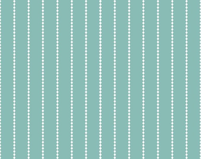 Poppy & Posey Stripes Sea Glass by Dodi Lee Poulsen for Riley Blake Designs