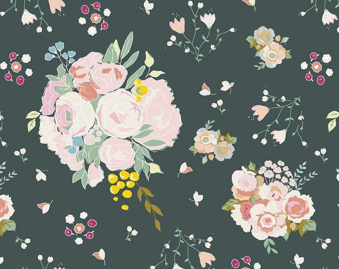 Hidden Cottage Main Forest by Minki Kim for Riley Blake Designs