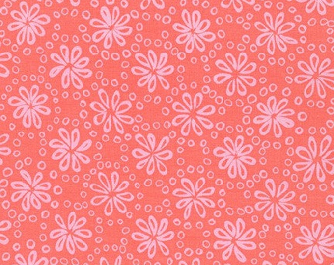 CORAL from Wishwell Cheery Blossom by Vanessa Lillrose & Linda Fitch for Robert Kaufman Fabrics