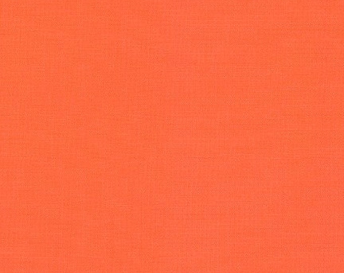 ORANGEADE Kona Cotton for Robert Kaufman Fabrics