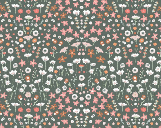Painted Field Tangerine from Picturesque by Katarina Roccella by Art Gallery Fabrics