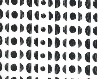 Paper Illustrations circles, half circles by Alli K Design  for MODA