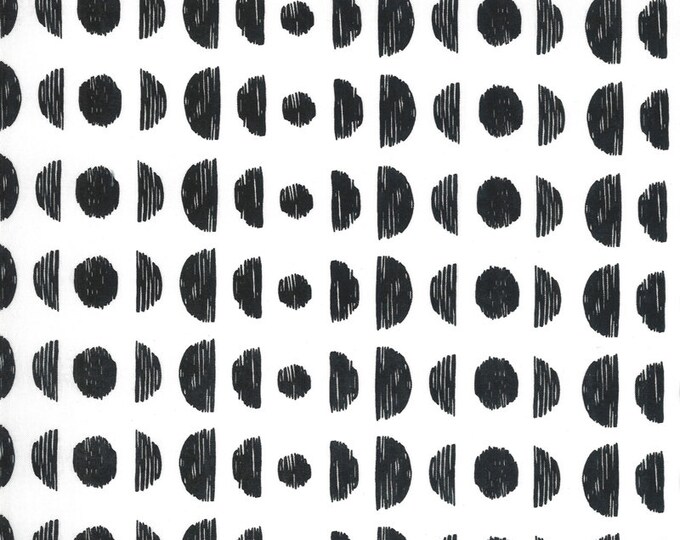 Paper Illustrations circles, half circles by Alli K Design  for MODA