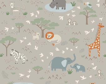 Leo & Savannah Main Gray by Deena Rutter for Riley Blake Designs