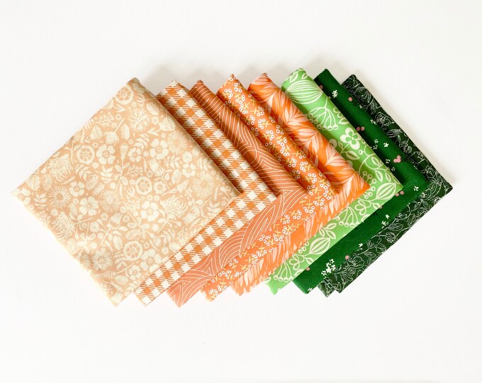 Carrots - 8 piece Fat Quarter Bundle