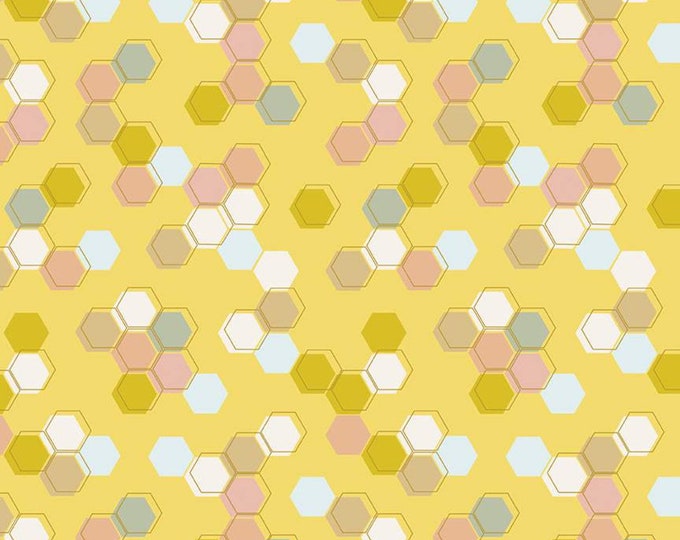 Honeycomb Sunshine from Harmony by Melissa Lee for Riley Blake Designs