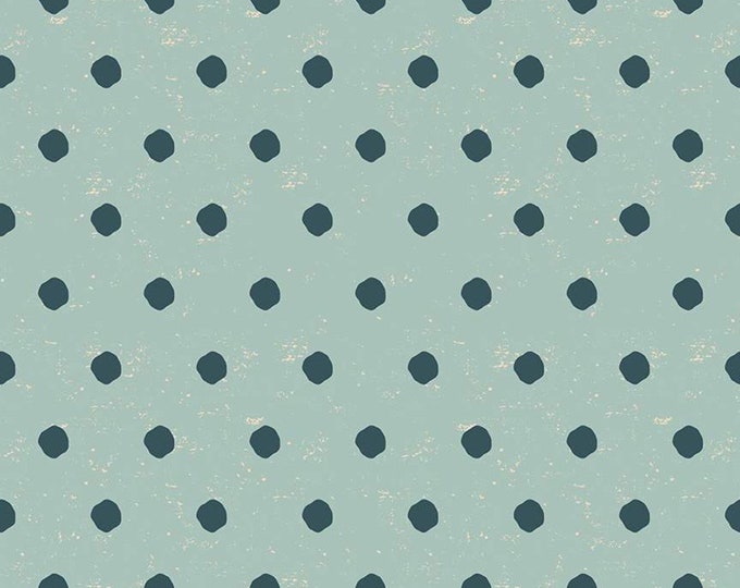 Strawberry Jam Dots Teal by Lauren Brewer for Riley Blake Designs