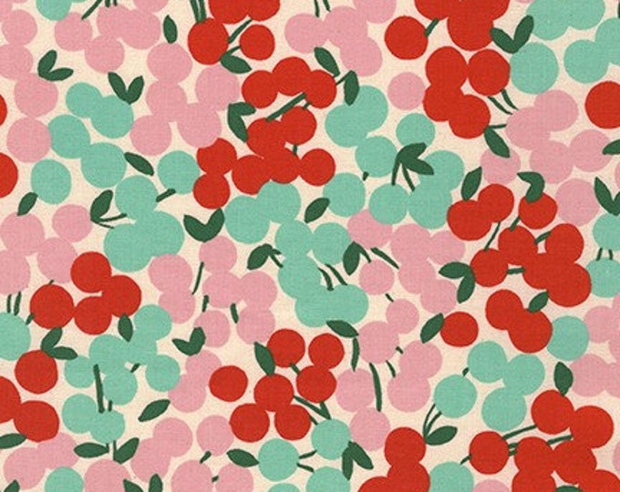 RETRO from Wishwell: Cheery Blossom by Vanessa Lillrose & Linda Fitch for Robert Kaufman Fabrics