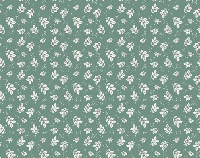 Renew Leaves Aqua by Sandy Gervais for Riley Blake Designs
