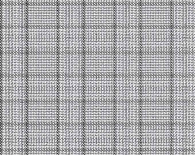 All About Plaids Tweed Gray  for Riley Blake Designs
