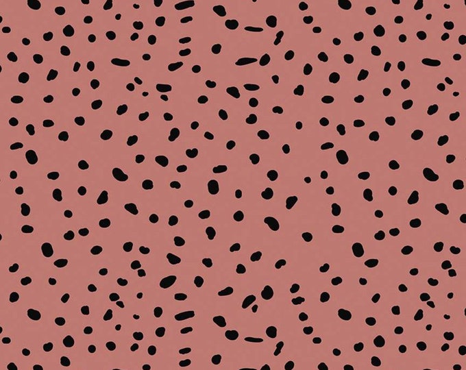 Spots Rose from Spotted  by Kate Blocher for Riley Blake Designs