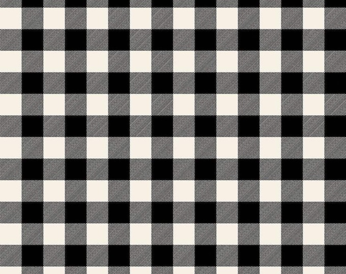 Christmas Traditions Plaid Black 3/4" by Dani Mogstad for Riley Blake Designs