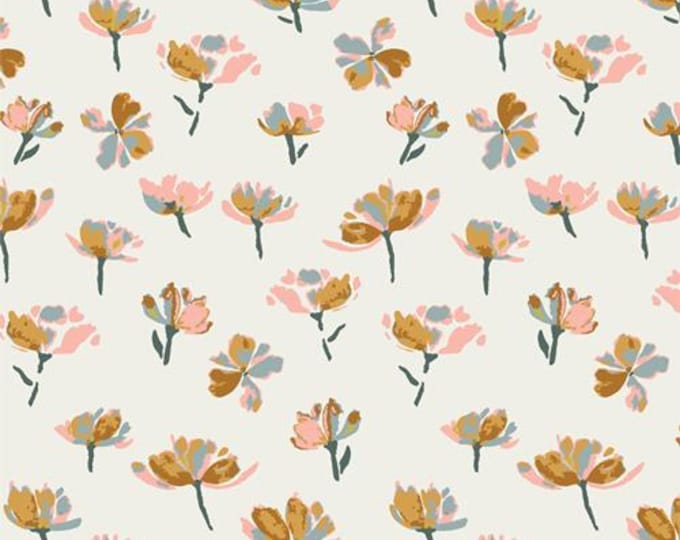 Watercolor Blooms by Kelsey Swatske from Sewcial Bee Collective for Art Gallery Fabrics