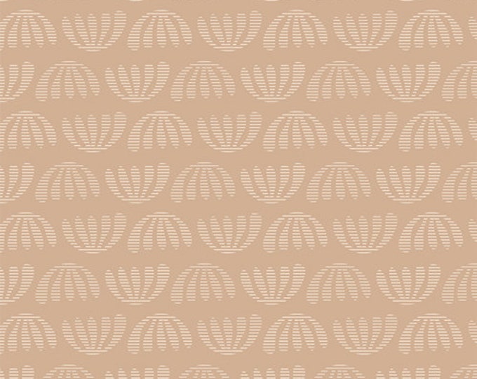 Boho Leaves Pearl from Duval by Suzy Quilts for Art Gallery Fabrics