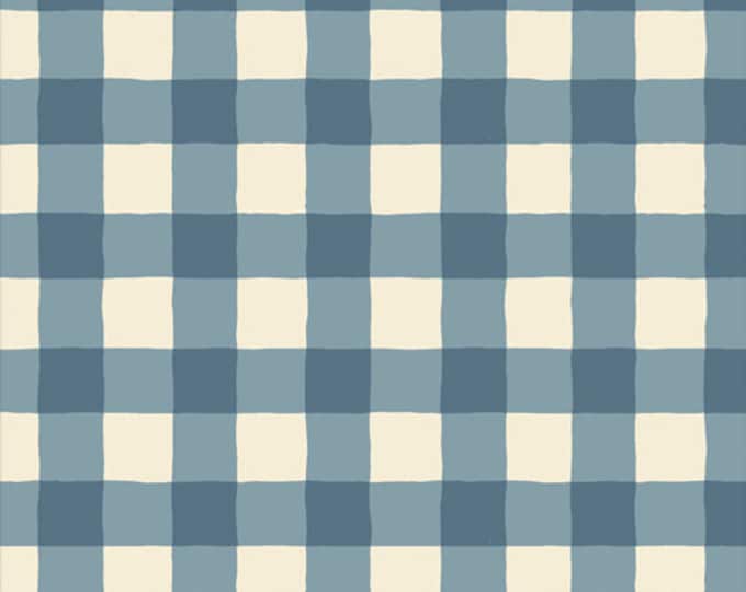 Plaid of my Dreams Sky in Flannel by Maureen Cracknell Art Gallery Fabrics