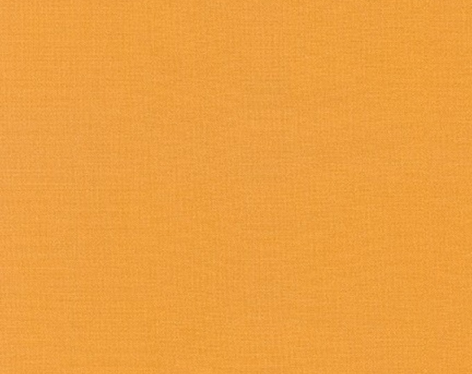 BUTTERSCOTCH Kona Cotton for Robert Kaufman Fabrics