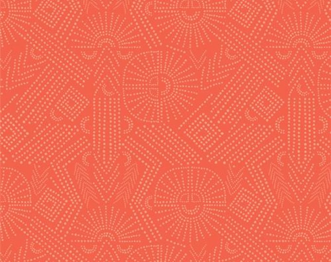 Your Path Coral by Jessica Swift from Flight Path for Art Gallery Fabrics