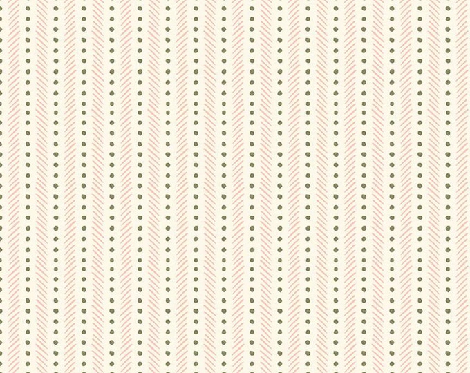 Stripe Cream from Eden  by Gabrielle Neil Design for Riley Blake Designs