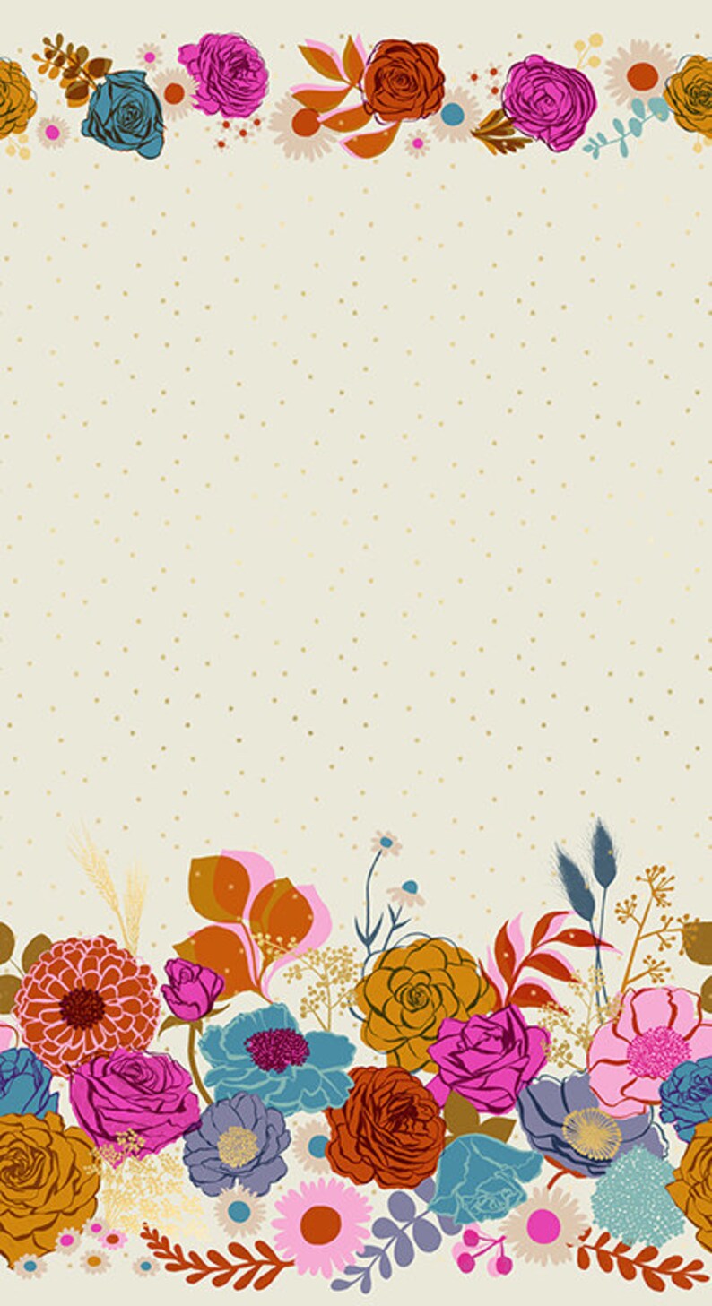 Rise Shine Double Border Shell by Melody Miller for MODA